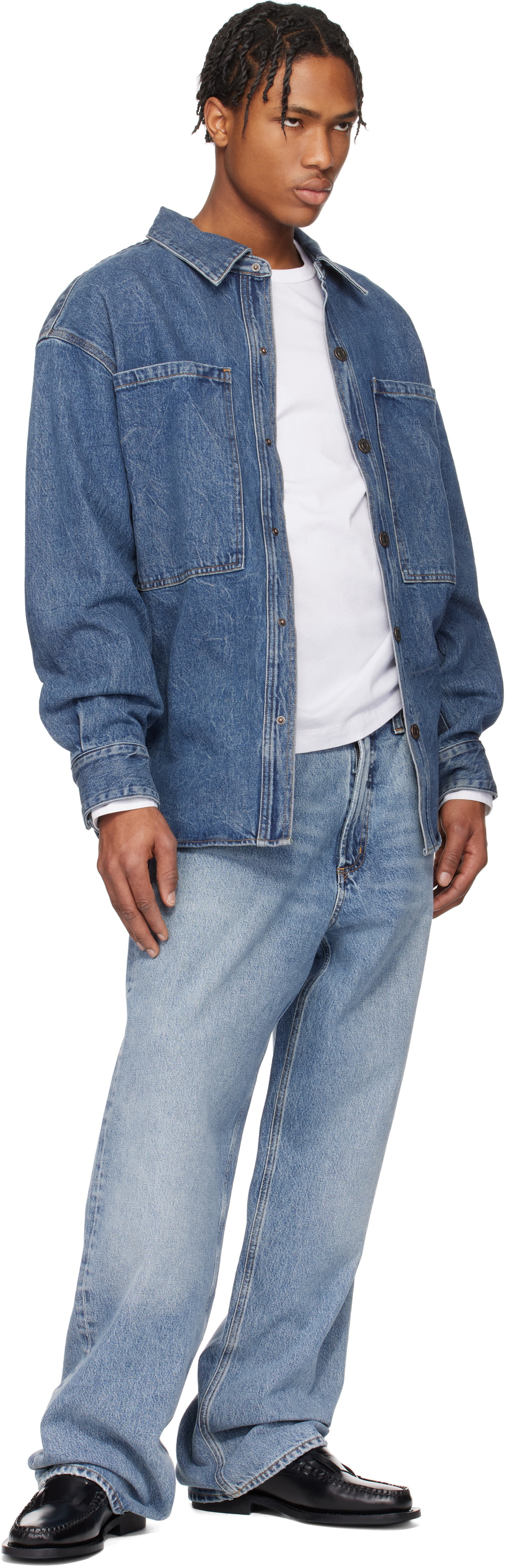 AGOLDE Blue Atticus Denim Jacket