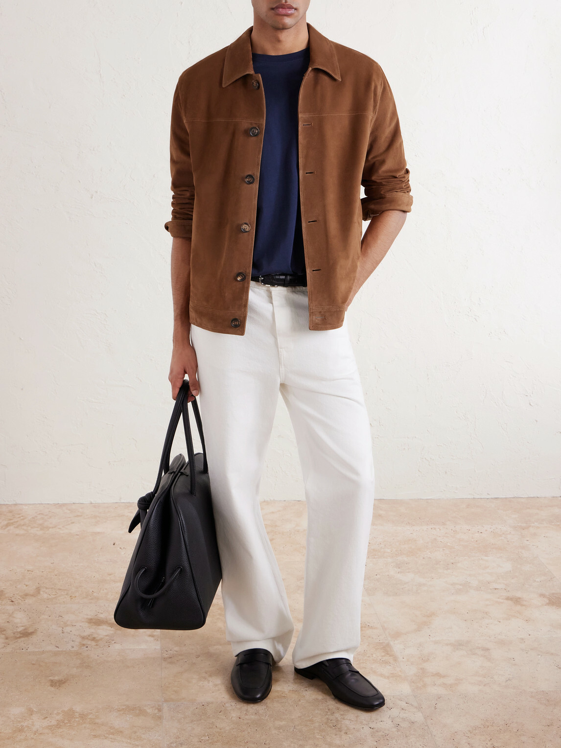 Eleventy - Suede Jacket - Brown