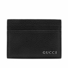 Gucci Men's Logo Card Holder in Black 