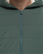 Snow Peak Flexible Insulated Zip Up Hoodie Green Zippers