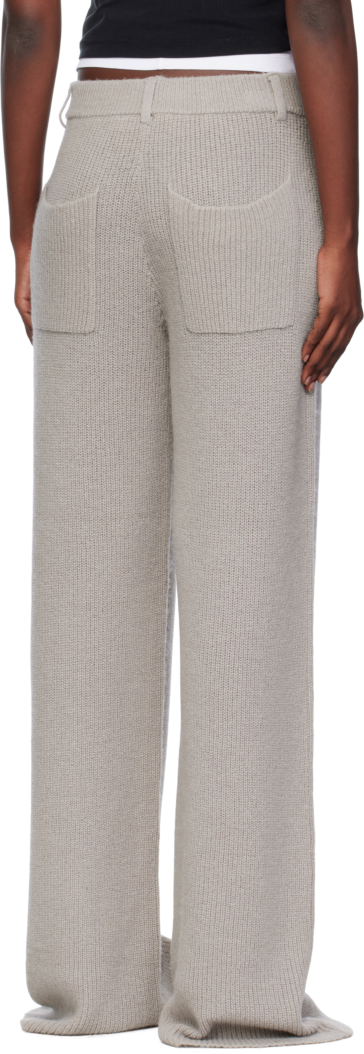 Aya Muse Gray Ele Trousers