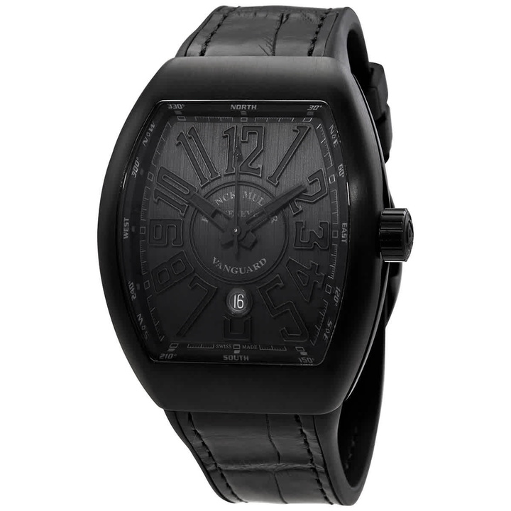 Photo: Franck Muller Vanguard Automatic Black Dial Mens Watch 45SCBLKBLKBLK