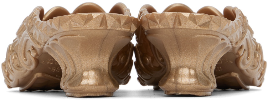 Y/Project Gold Melissa Edition Melissa Point Mules Y/Project