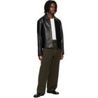 Entire Studios Black Corehide Leather Jacket