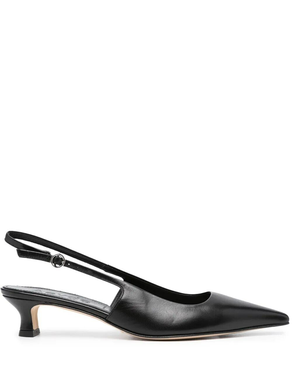 Aeyde Catrina Nappa Leather Black in Black