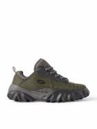 Oakley Factory - Chop Saw Rubber-Trimmed Ripstop and Mesh Sneakers - Green