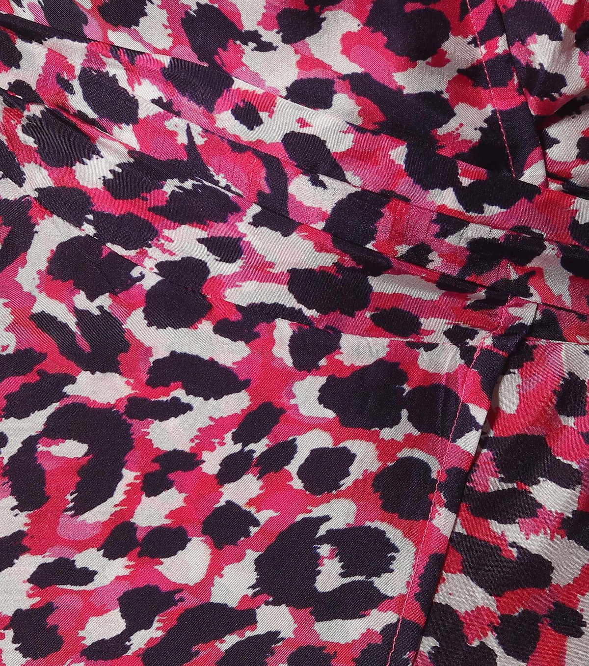 Anna Kosturova Leopard-print silk midi dress