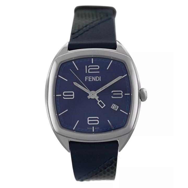 Photo: Fendi Momento Quartz Blue Dial Mens Watch F220013031