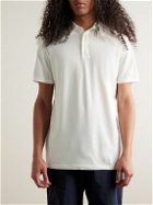 Altea - Cotton-Jersey Polo Shirt - White