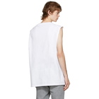 John Elliott White Rodeo Tank Top