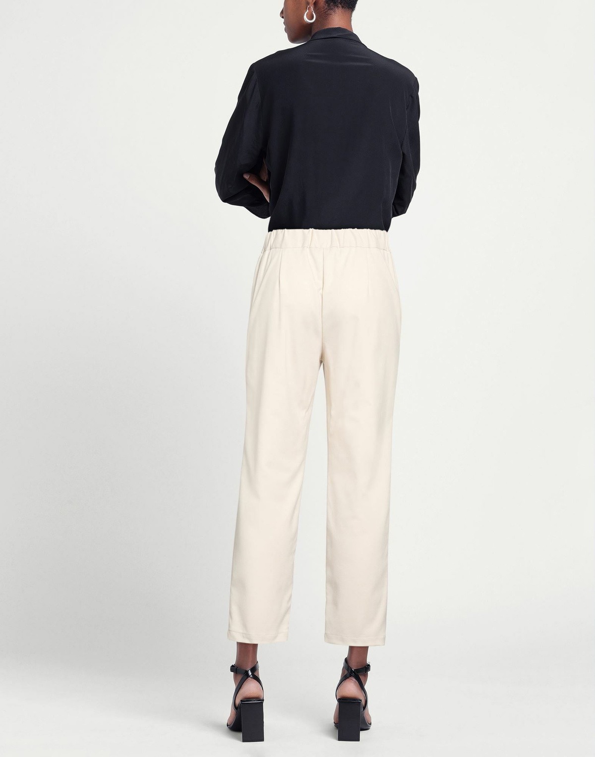 Alessia Santi Womens Pants Cream