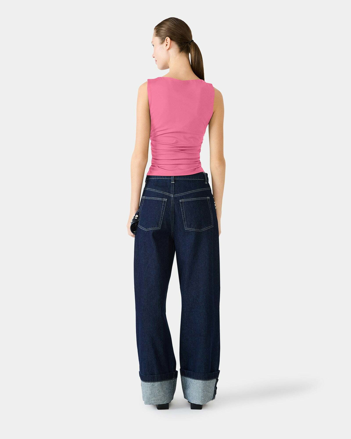Steve Madden Adair Knit Top in Pink
