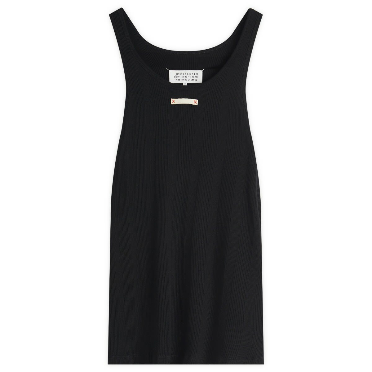 MAISON MARGIELA Long-sleeve Cotton Shirt with Tank Top