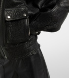Isabel Marant Aneli leather biker jacket
