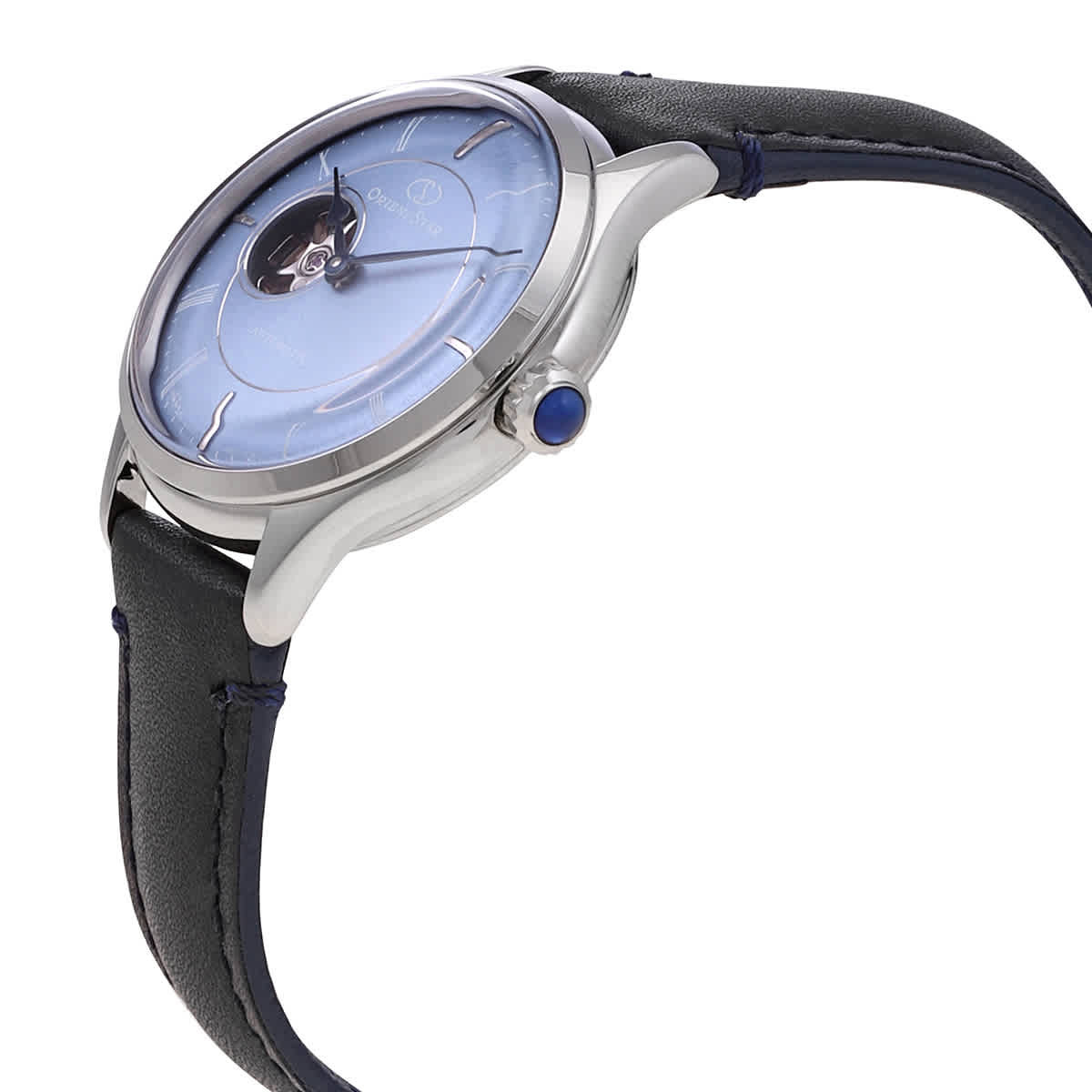 Orient Star Automatic Blue Skeleton Dial Ladies Watch RE-ND0012L00B