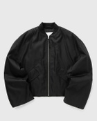 CLOSED BOMBER Black Womens Windbreaker