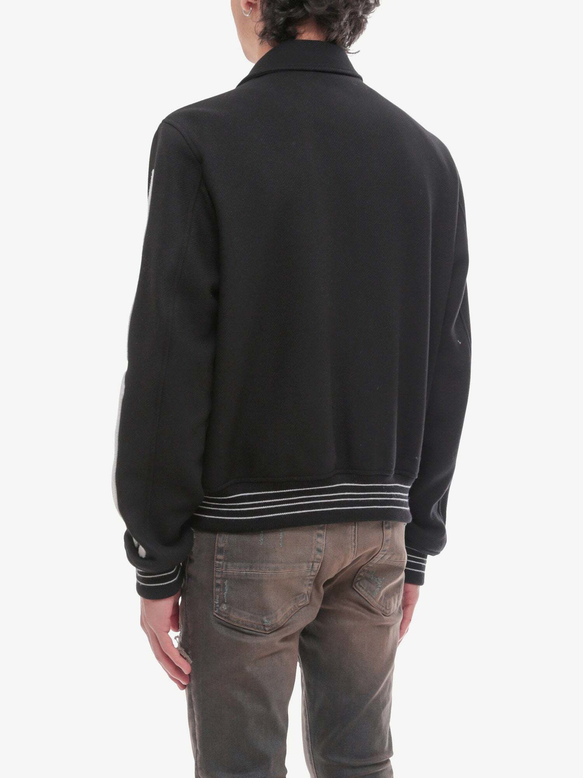 ジャケットその他 AMIRI Men Jacket AMLTBN1016BLACK Black Amiri Jacket Black Mens Amiri