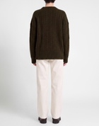 Róhe Womens Sweater Military in Green