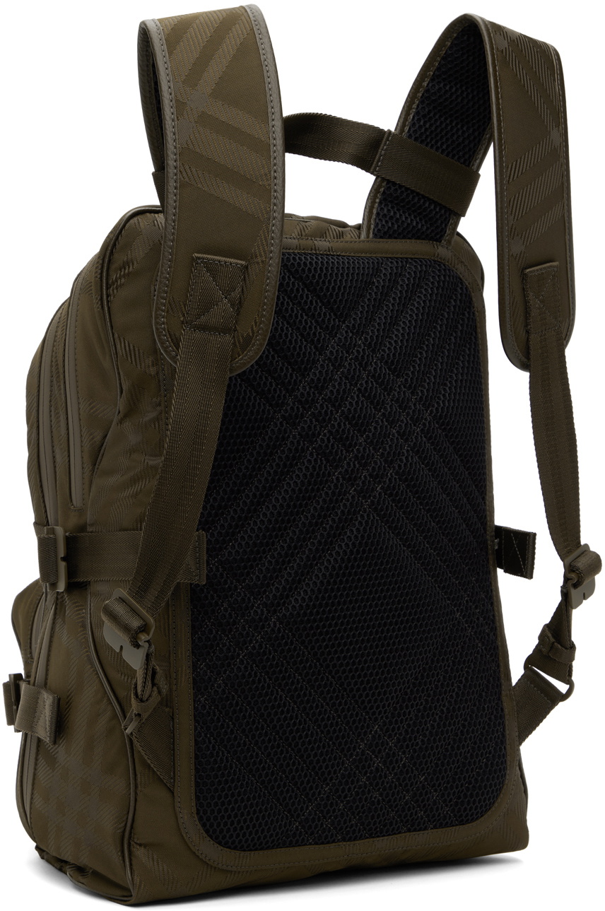 Burberry Brown Check Backpack