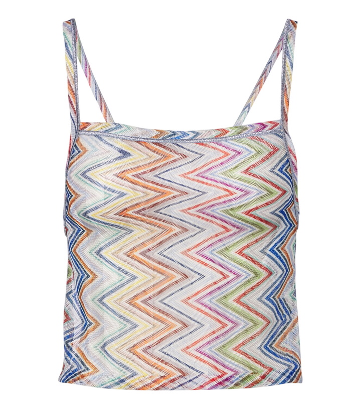 Photo: Missoni Zigzag open-back top