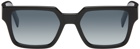 Prada Eyewear Black Square Sunglasses