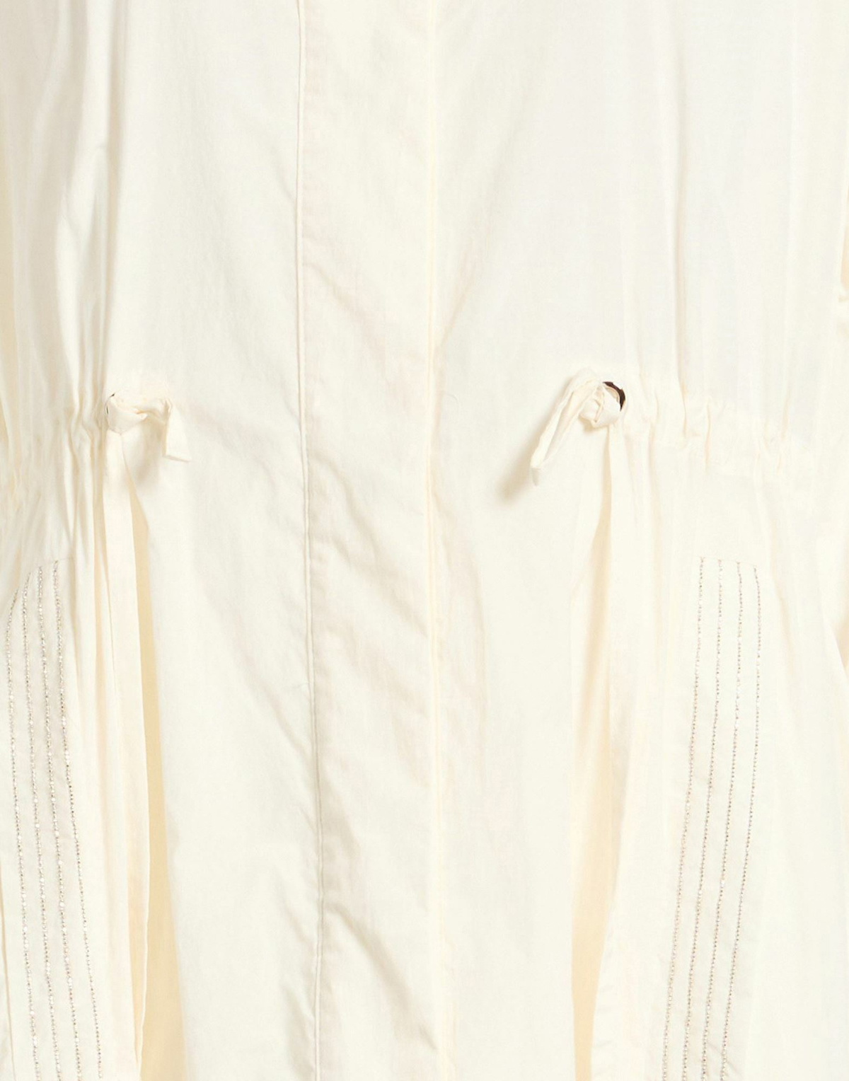 Peserico Womens Overcoat & Trench Coat Cream