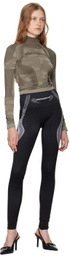 MISBHV Black & White Active Sport Leggings