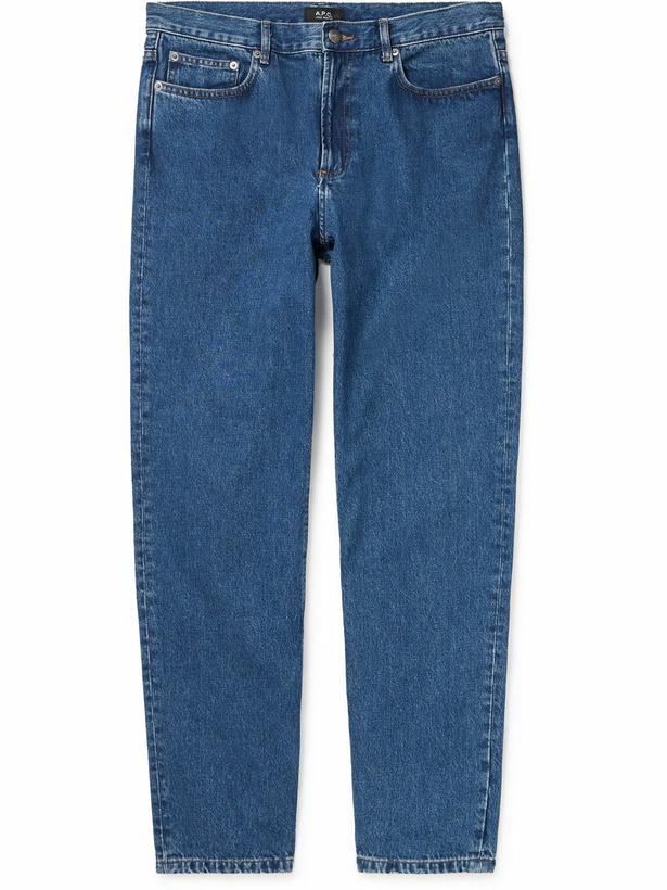 Photo: A.P.C. - Martin Tapered Jeans - Blue