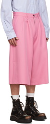 KIDILL Pink Side-Benz Shorts
