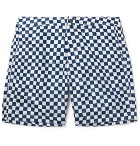 Onia - Calder Long-Length Printed Swim Shorts - Blue