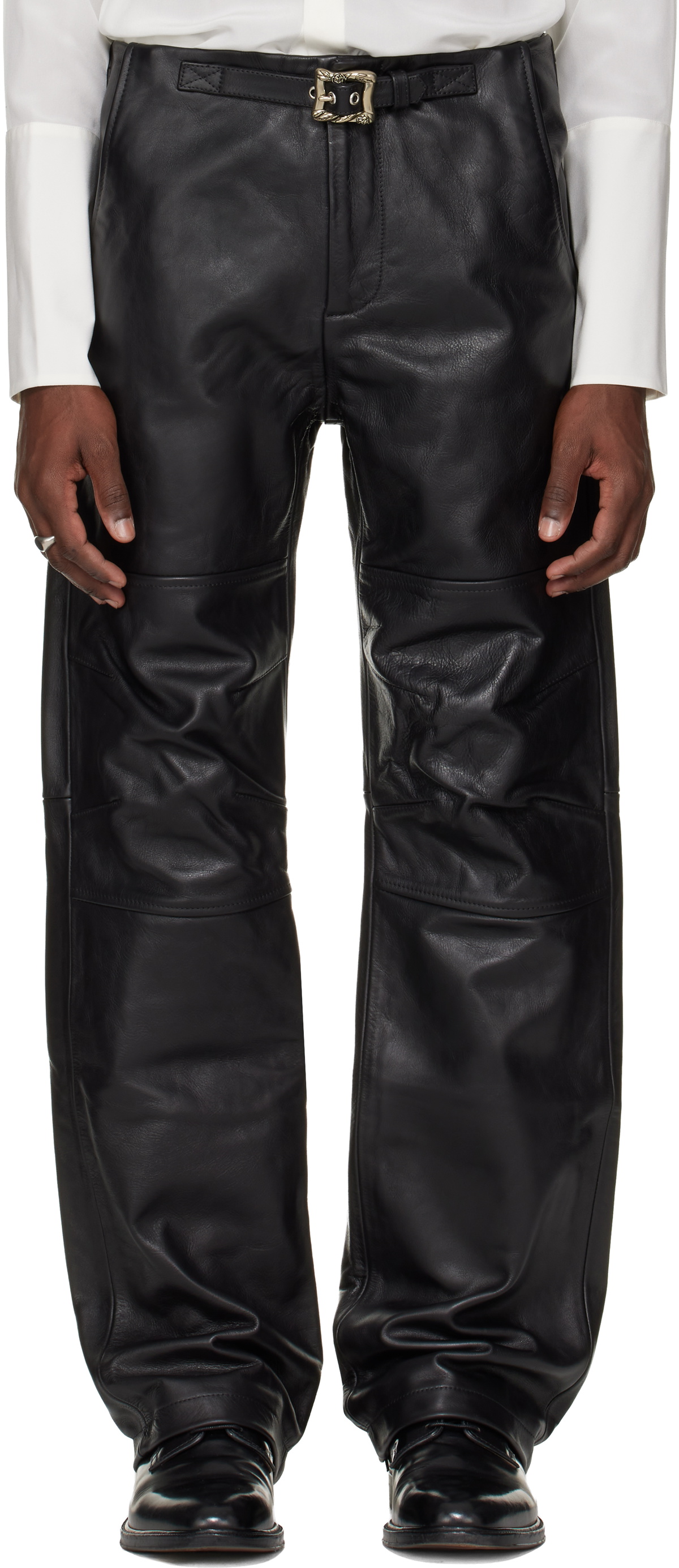 Enfants Riches Déprimés - Slim-Fit Bootcut Leather Trousers