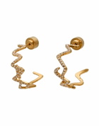 Marni Womens Earrings in Gold