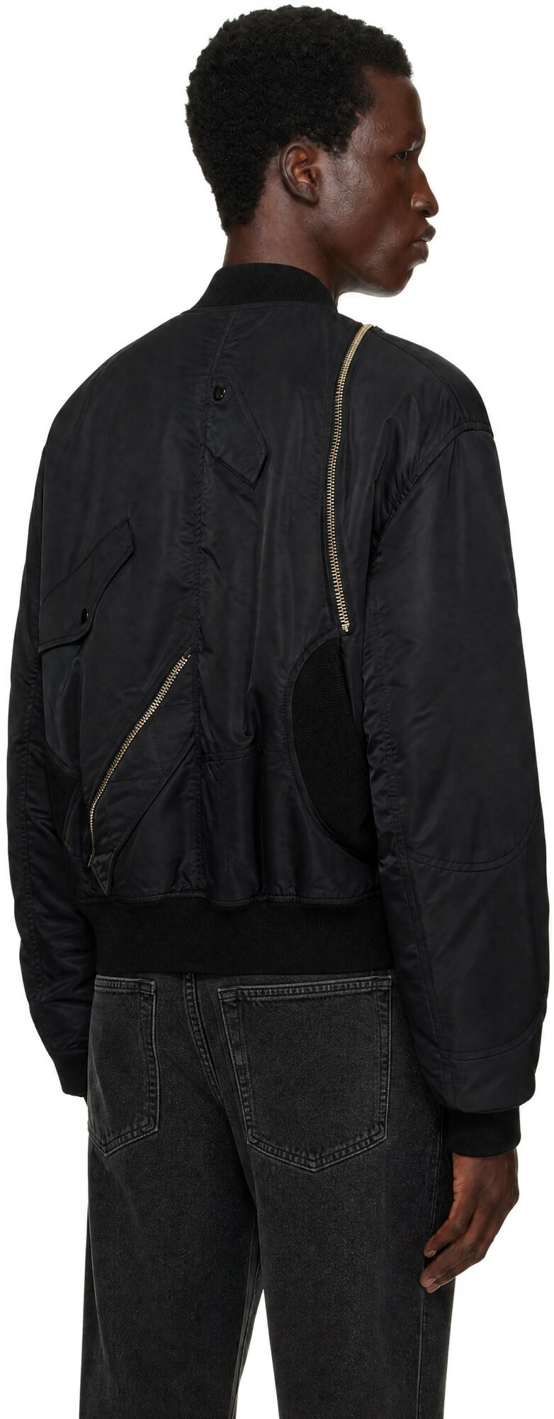 UNDERCOVER Black UP2F9201 Bomber Jacket