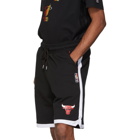 Marcelo Burlon County of Milan Black NBA Edition Chicago Bulls Shorts