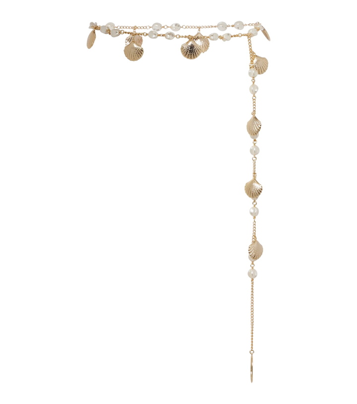 Photo: Oséree Shells embellished chain belt