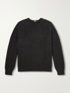 A.PRESSE - Brushed Cashmere Sweater - Brown