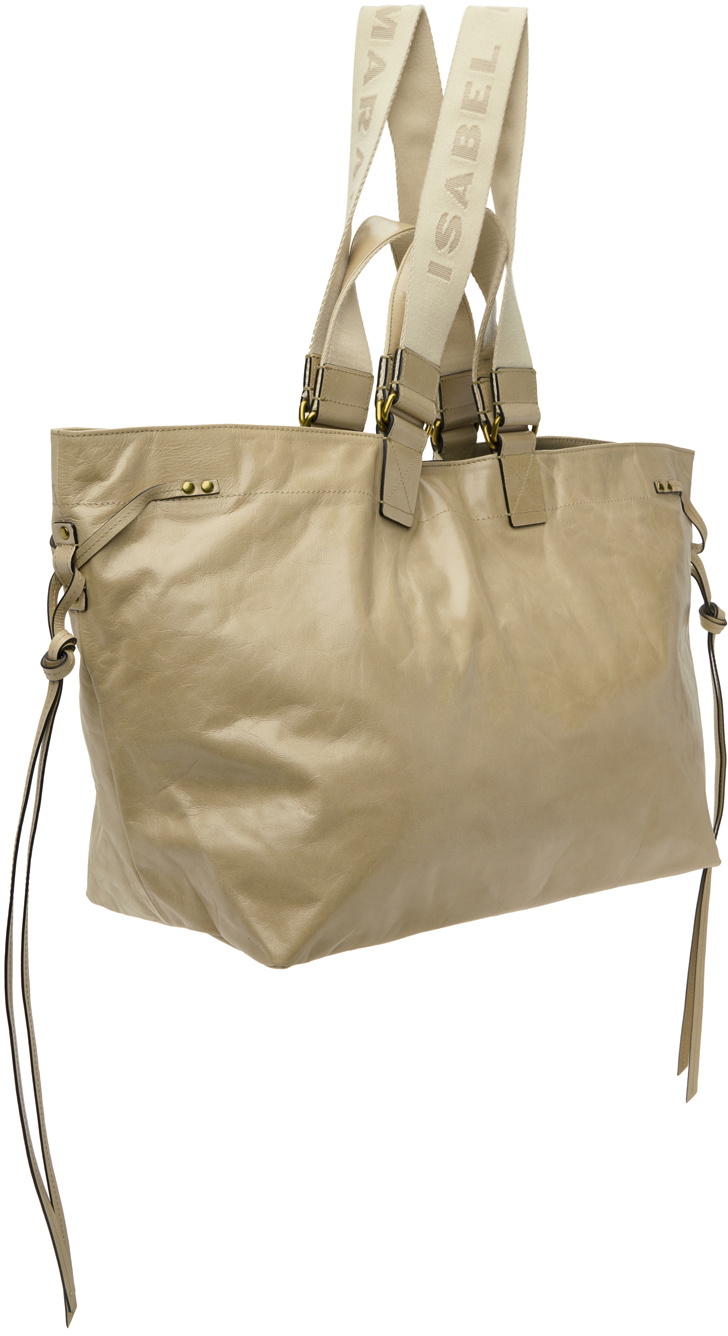 Isabel Marant Beige Wardy Leather Tote Isabel Marant