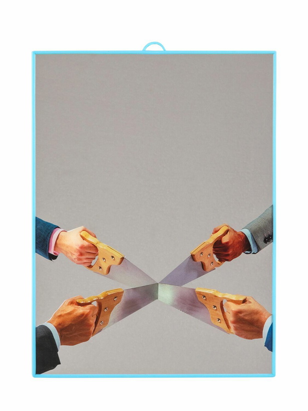 Photo: SELETTI Saws Mirror with Plastic Frame
