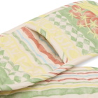 Damson Madder Women's Nonna House - Double Oven Glove in Yellow/Green 