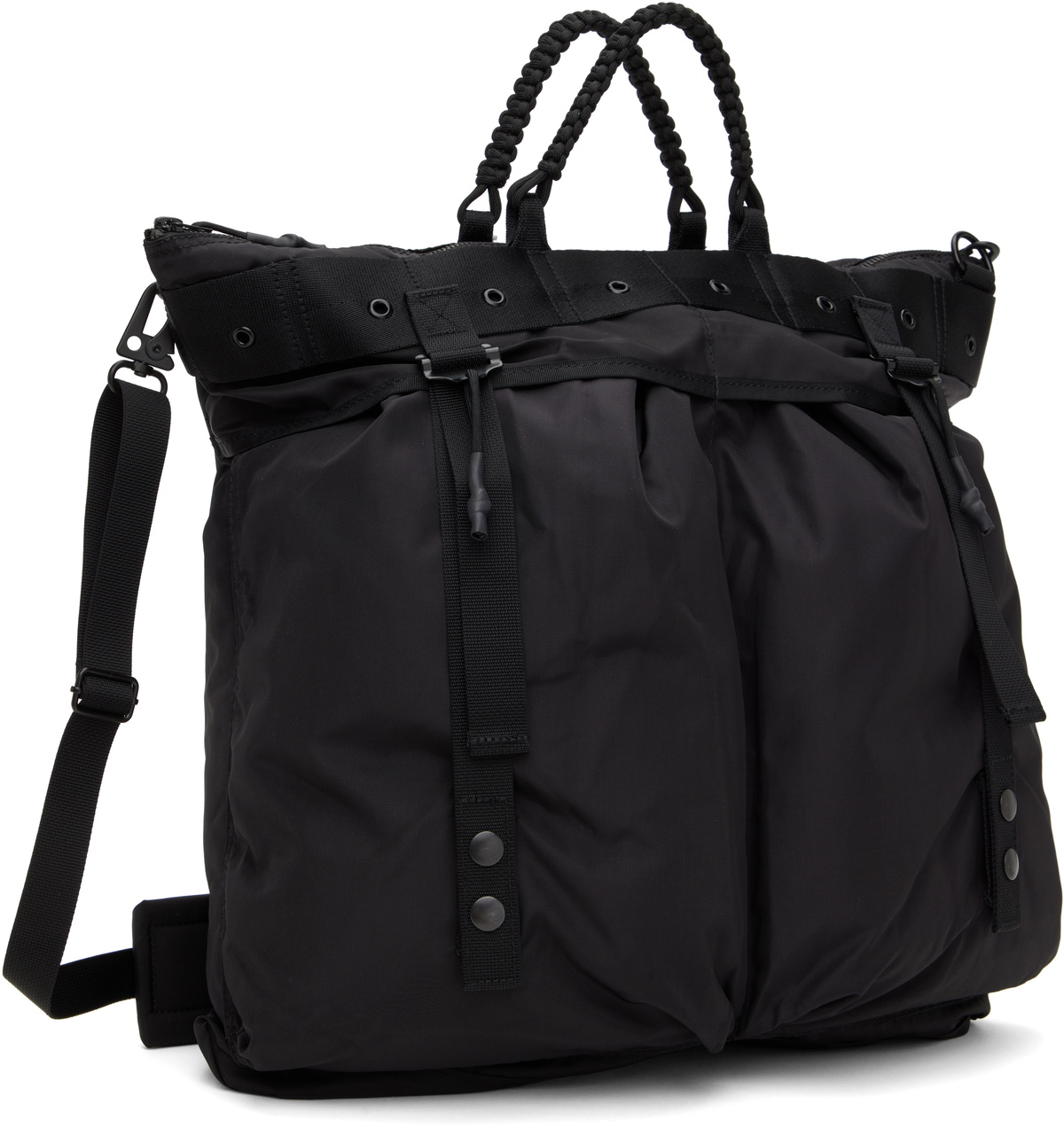 Maharishi Black 1112 MaHa M.A.L.I.C.E. Tote