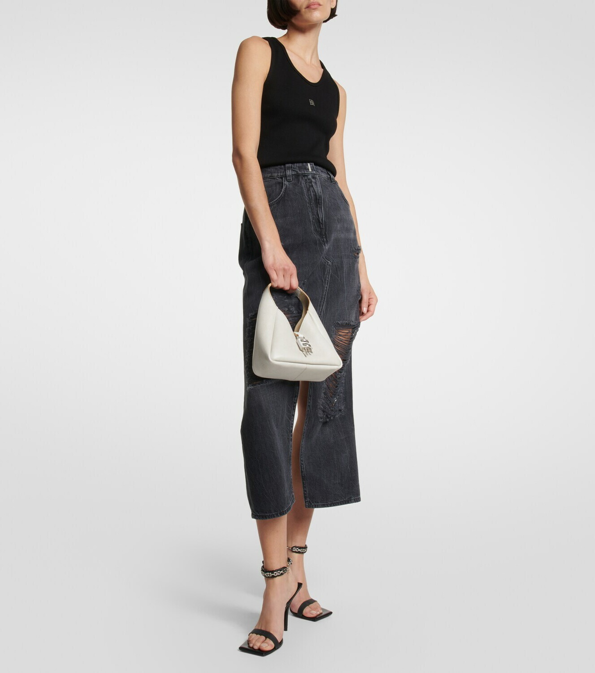 【GIVENCHY】g-hobo mini bag Givenchy - G-Hobo Mini leather shoulder bag Givenchy