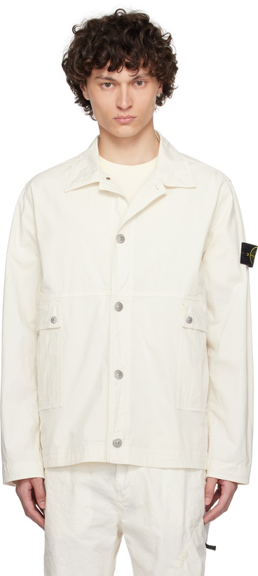 Photo: Stone Island Off-White Mil-Spec Stretch Ripstop-TC Jacket