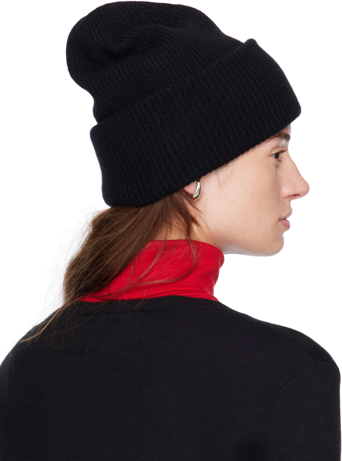 LISA YANG Black 'The Stockholm' Beanie