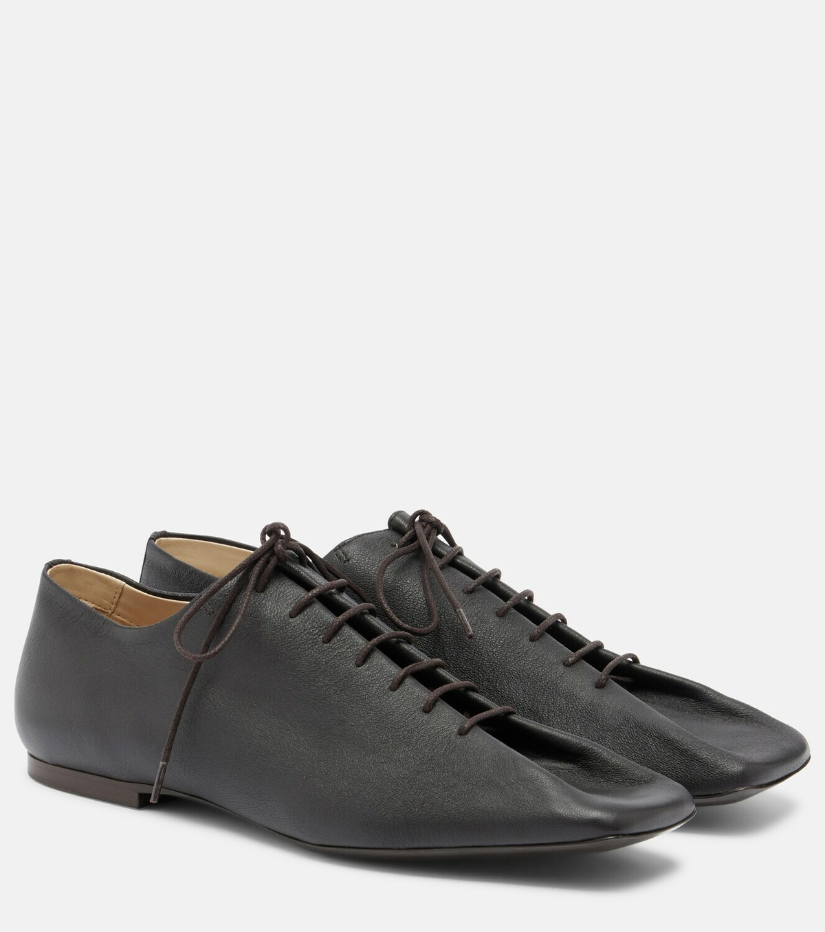Lemaire Souris leather derby shoes