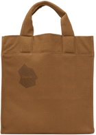 Objects IV Life Khaki Logo Stamped Tote