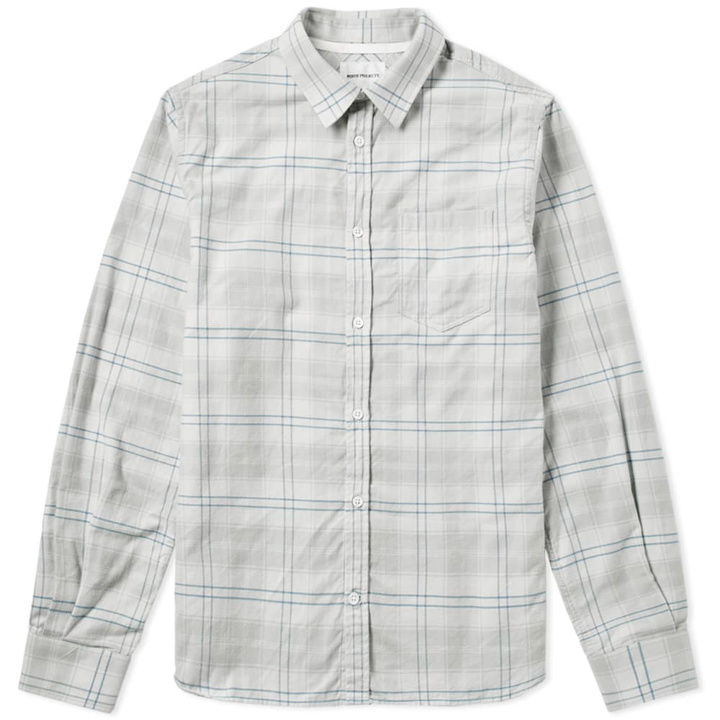 Photo: Norse Projects Hans Brushed Check Shirt