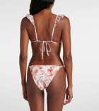 Etro Paisley ruffled bikini