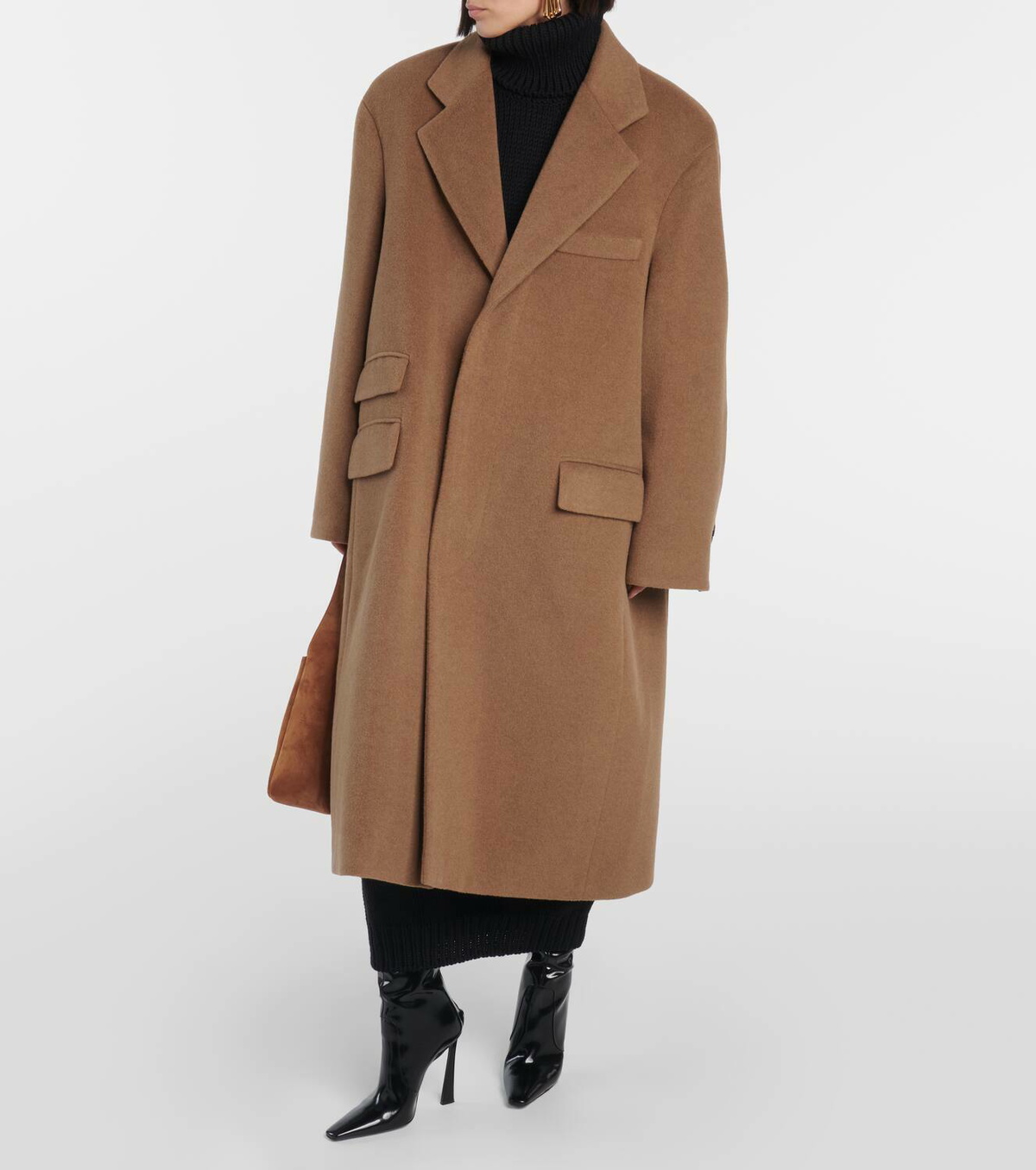 Saint Laurent Oversized wool coat Saint Laurent
