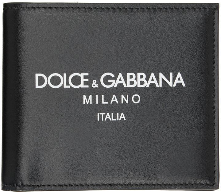 Photo: Dolce & Gabbana Black Logo Wallet