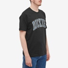 Dickies Men's Aitkin College Logo T-Shirt in Black/Airforce Blue